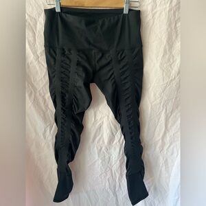 Sweetflexx Black Women's compression band Leggings 2 bands per leg size 12